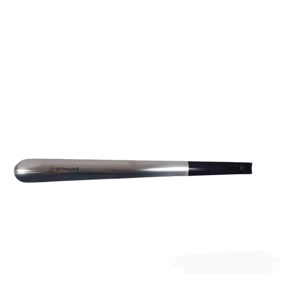 Zomake Shoe Horn Long Handle For Seniors NEW -Metal 16in. Shoehorn *SMALL SCUFF*